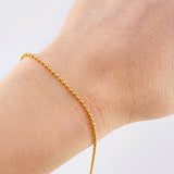 Pulso Militar 2.45 g / 19 cm / 1.8 mm Oro Amarillo 18K