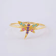 Anillo Libelula 1 g / T7 1/4 Oro Amarillo 18K