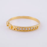 Anillo Paz 1.3 g / T6 3/4 Oro Amarillo 18K