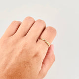 Anillo Paz 1.3 g / T6 3/4 Oro Amarillo 18K