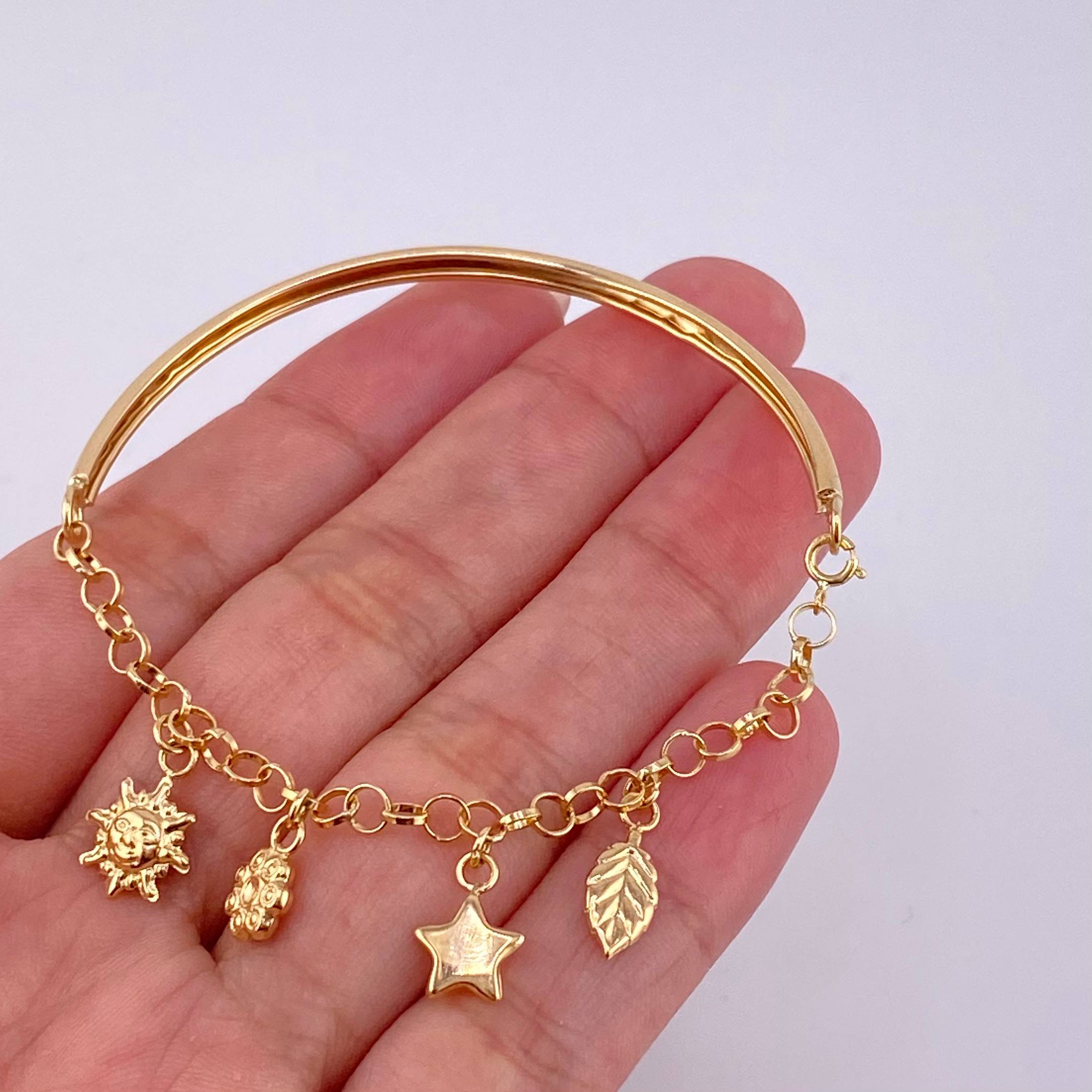 Pulso Roll On Casandra 4.4 g / 16.8 cm / 3.3 mm Oro Amarillo 18K