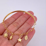 Pulso Roll On Casandra 4.4 g / 16.8 cm / 3.3 mm Oro Amarillo 18K