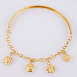 Pulso Roll On Casandra 4.85 g / 17.5 cm / 3.4 mm Oro Amarillo 18K