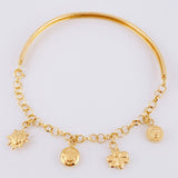 Pulso Roll On Casandra 4.85 g / 17.5 cm / 3.4 mm Oro Amarillo 18K
