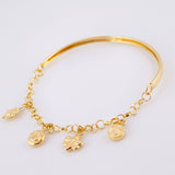 Pulso Roll On Casandra 4.85 g / 17.5 cm / 3.4 mm Oro Amarillo 18K