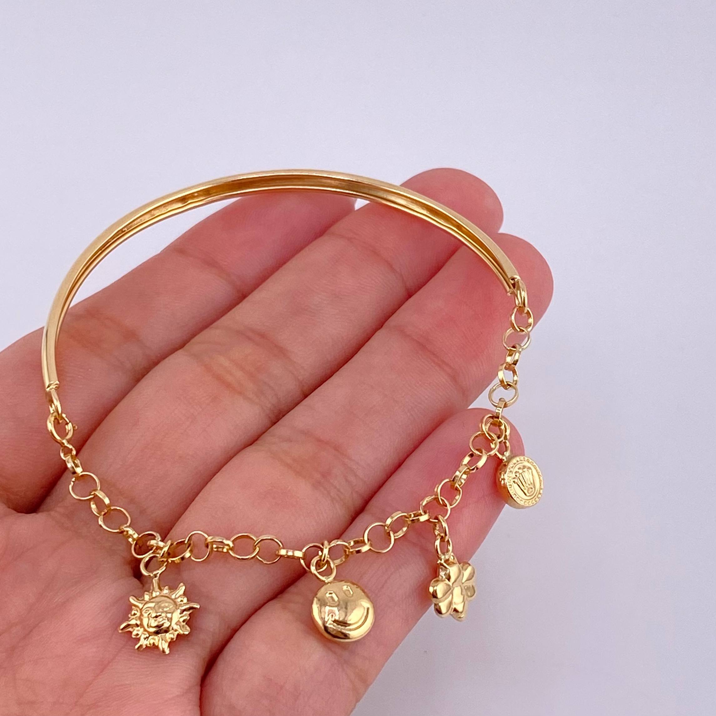 Pulso Roll On Casandra 4.85 g / 17.5 cm / 3.4 mm Oro Amarillo 18K
