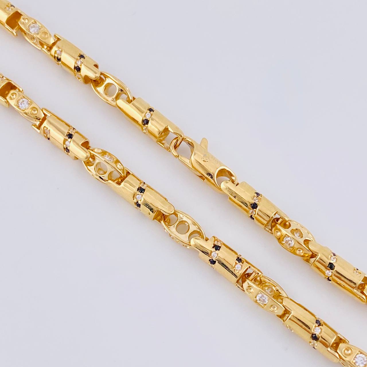 Cadena Rustica Cilindrica 53.15 g / 65.5 cm / 4.6 mm Oro Amarillo 18K