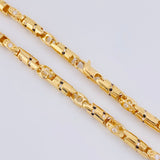 Cadena Rustica Cilindrica 53.15 g / 65.5 cm / 4.6 mm Oro Amarillo 18K