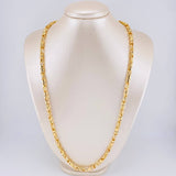 Cadena Rustica Cilindrica 53.15 g / 65.5 cm / 4.6 mm Oro Amarillo 18K