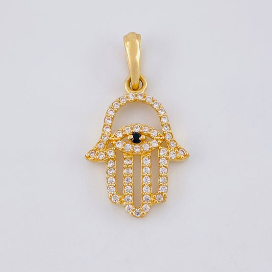 Dije Mano De Fatima 1.35 g / 2.5 cm Oro Amarillo 18K