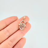 Dije Mano De Fatima 1.35 g / 2.5 cm Oro Amarillo 18K