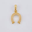 Dije Herradura 1 g / 2 cm Oro Amarillo 18K