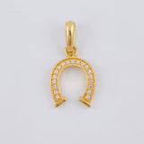 Dije Herradura 1 g / 2 cm Oro Amarillo 18K