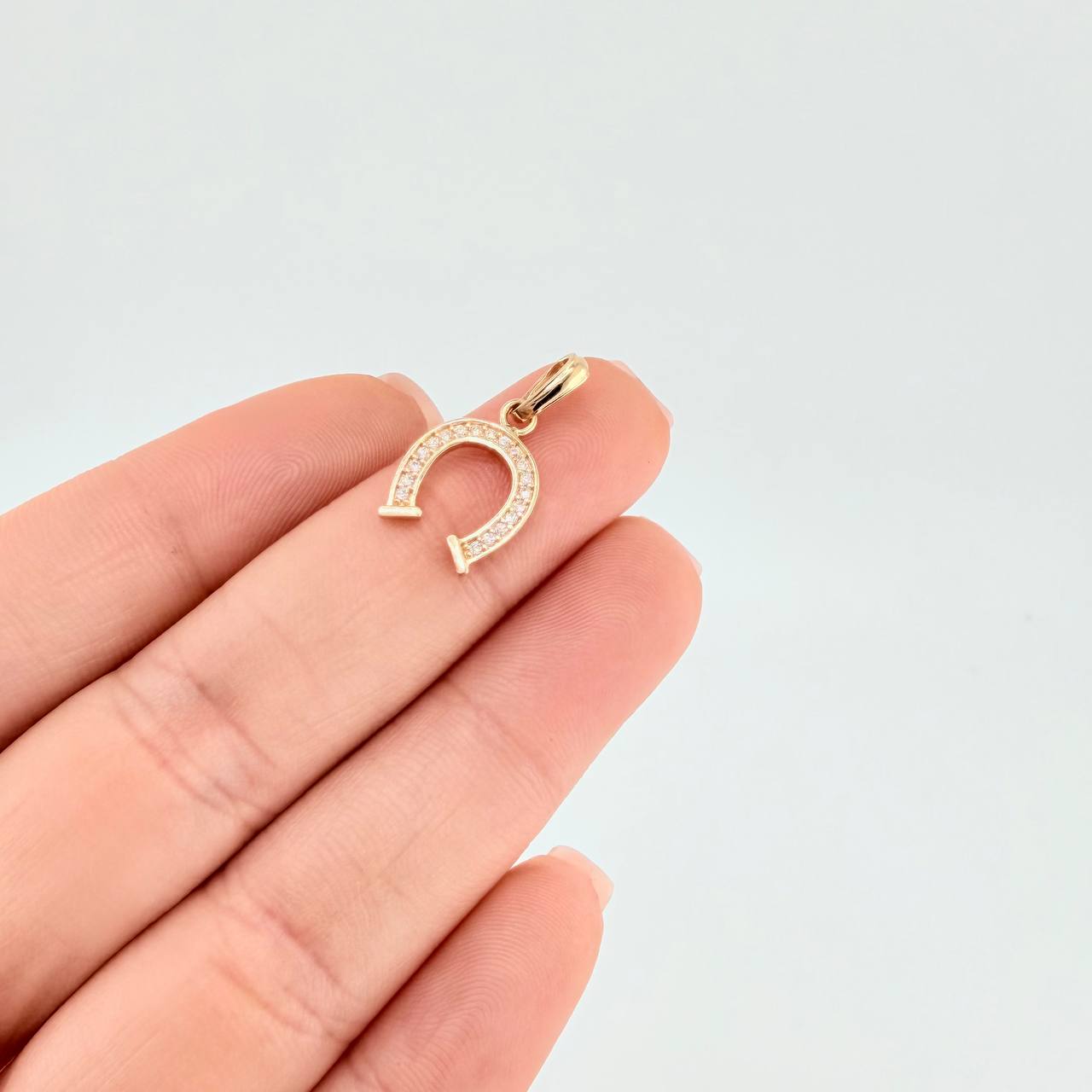 Dije Herradura 1 g / 2 cm Oro Amarillo 18K