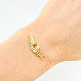 Herraje Rosa Angelical 1.5 g / 2.6 cm Oro Amarillo 18K