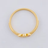 Anillo Liston Rombico 1.6 g / T7 Oro Amarillo 18K