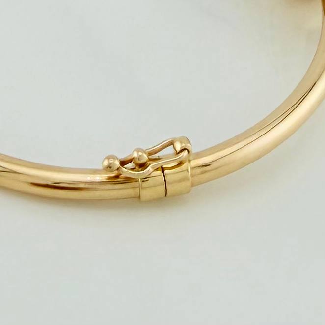 Pulso Aro Nudo 8.3gr / 18.6cm / 2.7mm Oro Amarillo +4 18K $