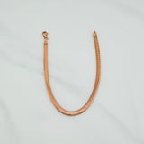 Pulso Serpiente 4.8gr / 18.2cm / 1.64mm Oro Rosa +3 18K $
