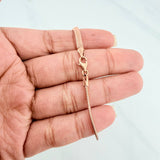 Pulso Serpiente 4.8gr / 18.2cm / 1.64mm Oro Rosa +3 18K $