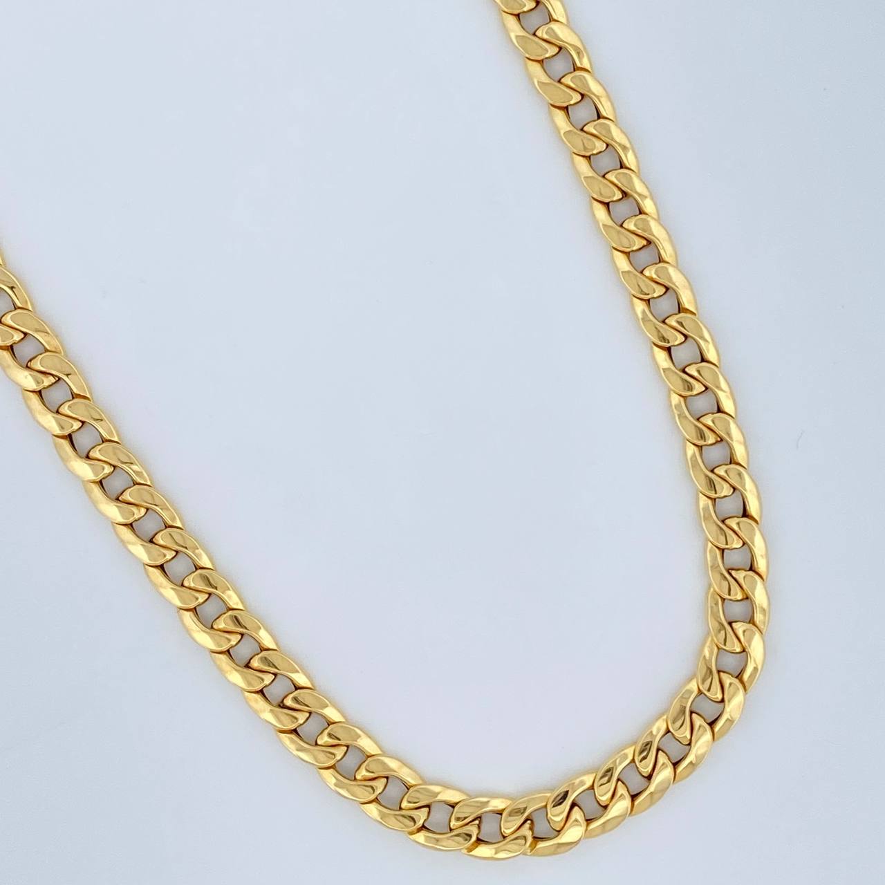 Cadena Cubana 14.6gr / 60cm / +1 Oro 18K &