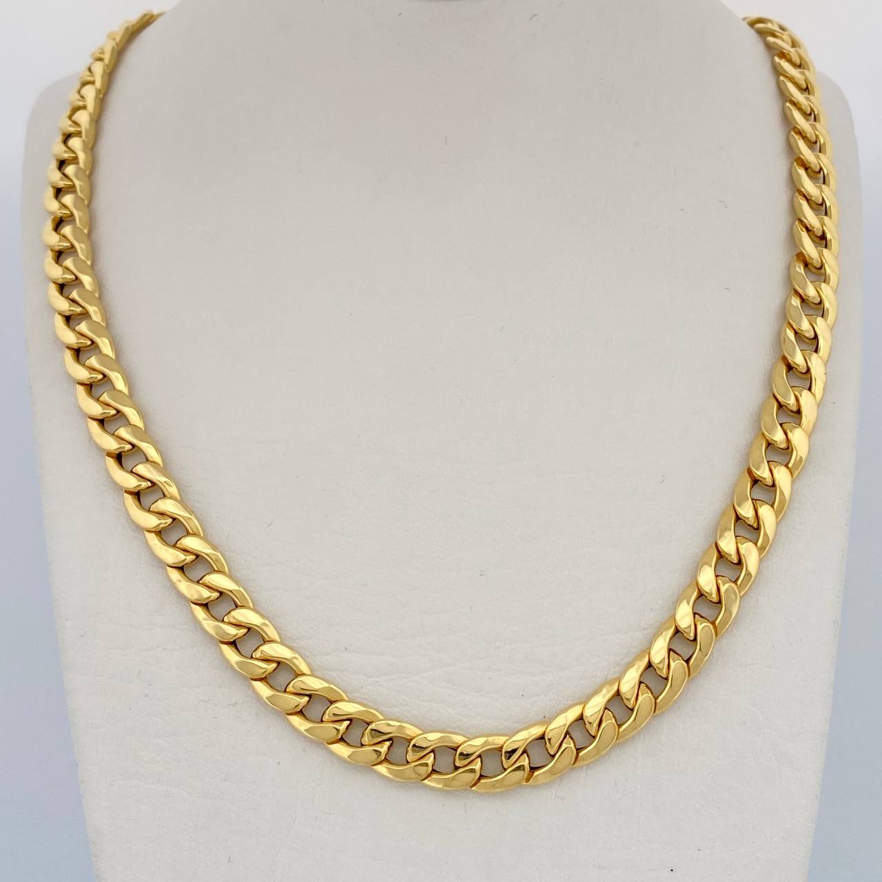 Cadena Cubana 14.6gr / 60cm / +1 Oro 18K &
