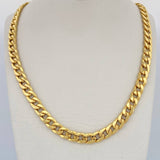 Cadena Cubana 14.6gr / 60cm / +1 Oro 18K &