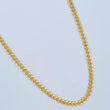 Cadena Cubana 7.6gr / 60cm / +1 Oro 18K &