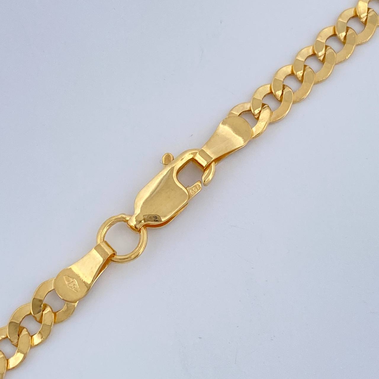 Cadena Cubana 7.6gr / 60cm / +1 Oro 18K &