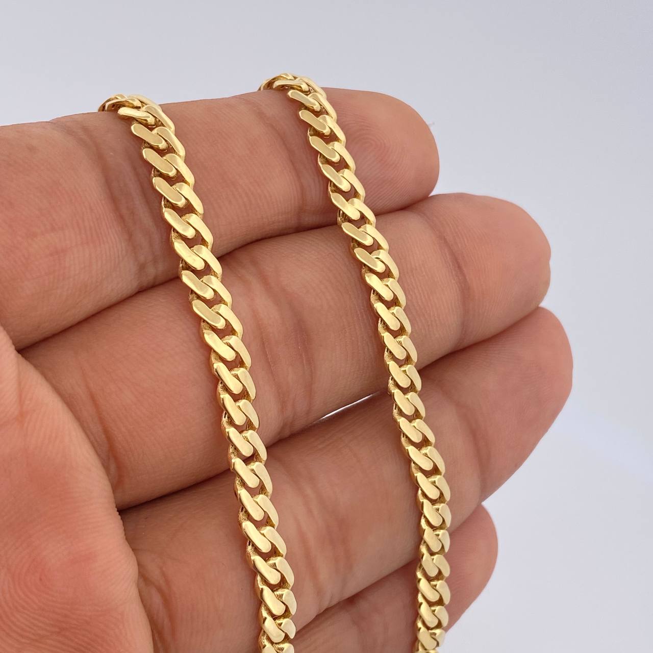 Cadena Cubana Infinito 19.05gr / 61cm / +4 Oro 18K &