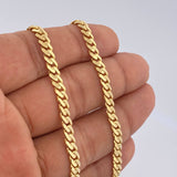 Cadena Cubana Infinito 19.05gr / 61cm / +4 Oro 18K &