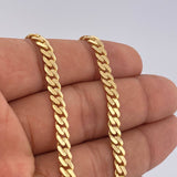 Cadena Cubana Monaco 20gr / 60.8cm / +4 Oro 18K &