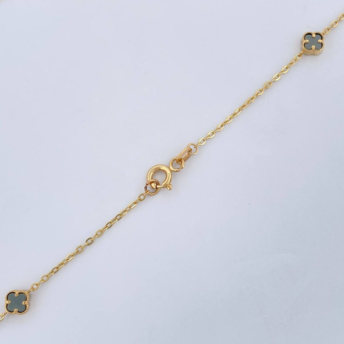 Cadena Espiga 5.55gr / 44.8cm / +3 Oro 18K &