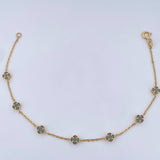 Pulso Espiga 2.6gr / 18.2cm / +3 Oro 18K &