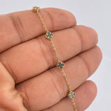 Pulso Espiga 2.6gr / 18.2cm / +3 Oro 18K &