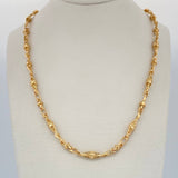 Cadena Dubai 30gr / 61.2cm / Oro 18K $