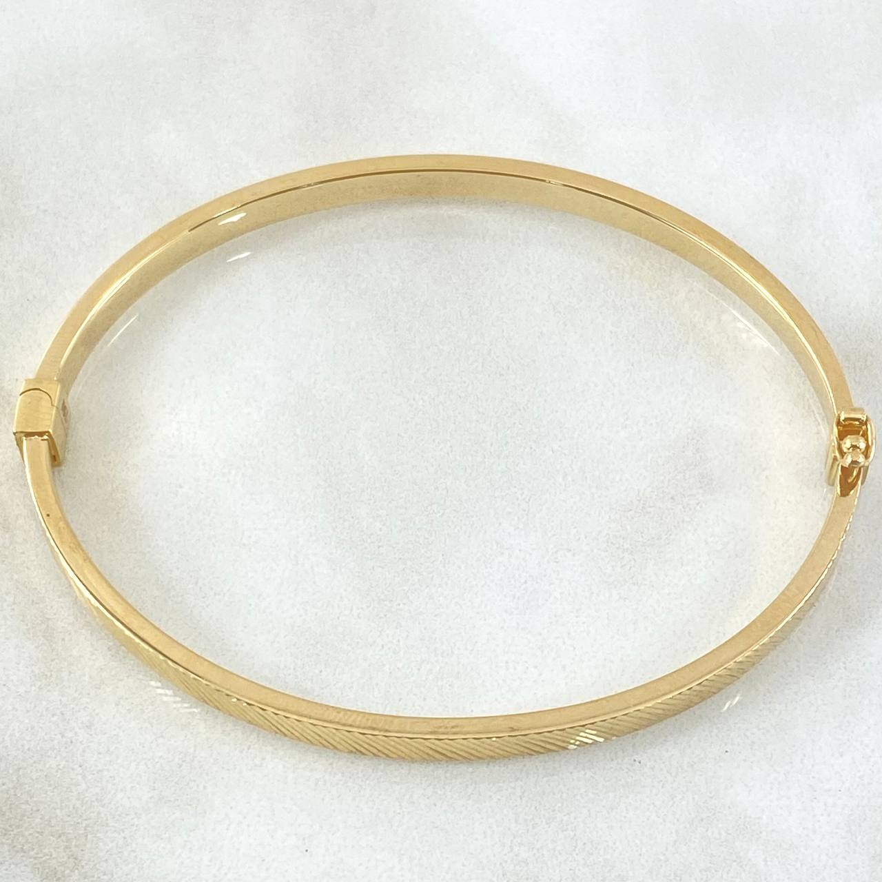 Pulso Aro 6.65gr / 17cm / +4 Oro 18K *