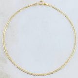 Pulso Escalera 0.9gr / 21cm / Oro Amarillo +3 18K ©