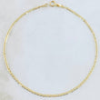 Pulso Escalera 0.95gr / 21.5cm / +3 Oro 18K