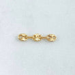 Herraje Retazo GC 0.35gr / 2.1cm / Oro 18K