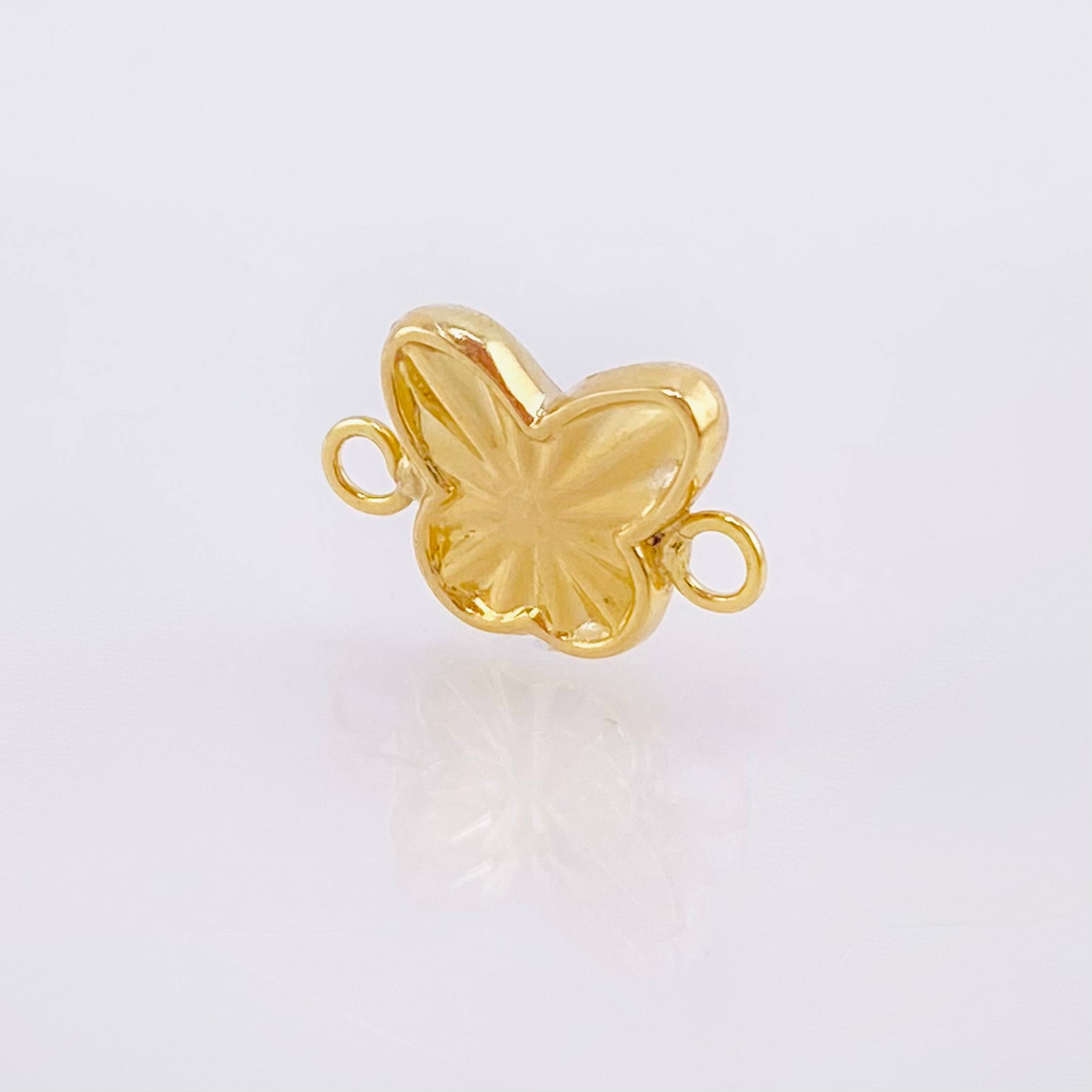 Herraje Mariposa 0.65gr / 1.5cm / Oro Amarillo 18K