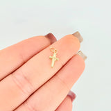 Dije Cruz 0.15gr / 1.5cm / Oro Amarillo 18K ©