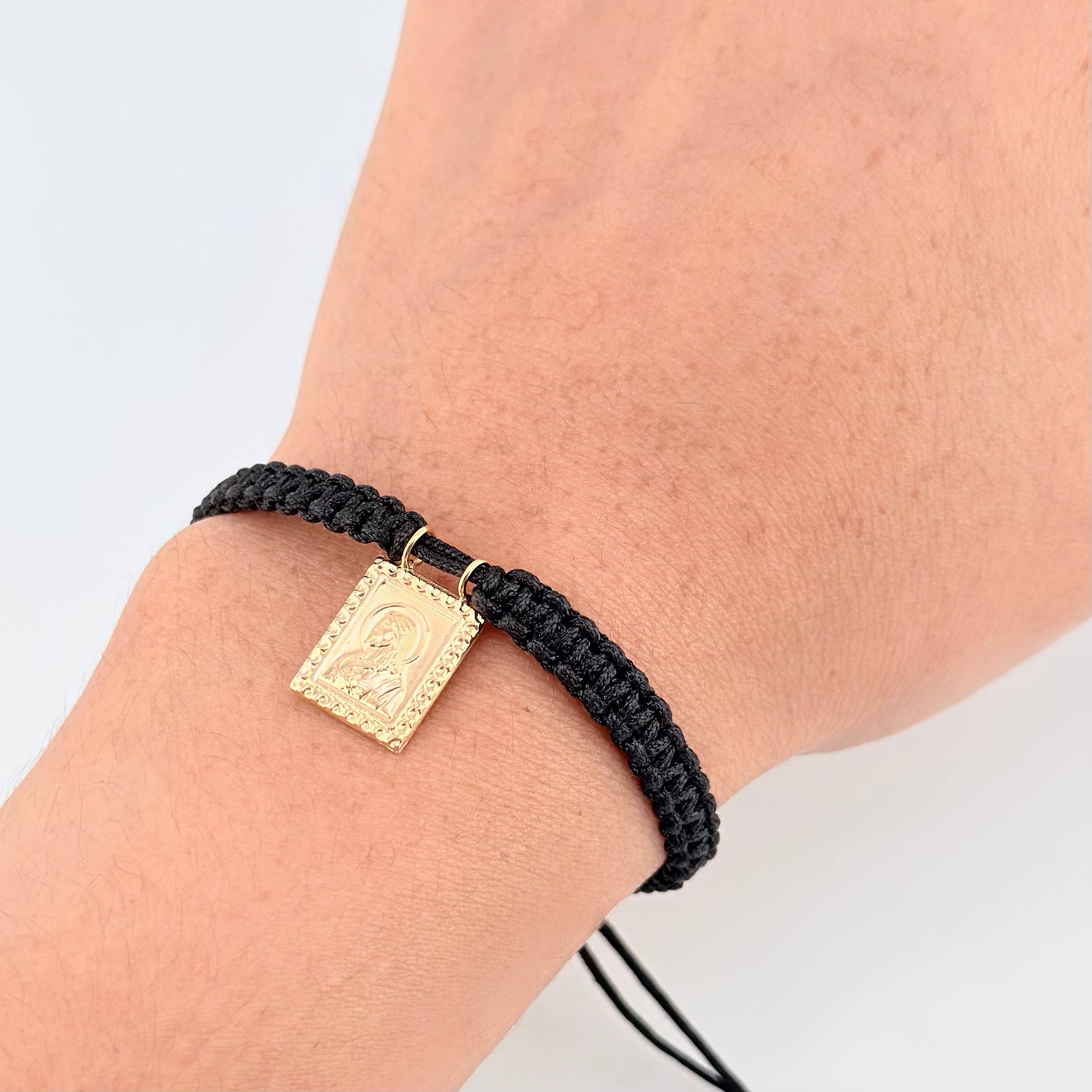 Pulsera Virgen Del Carmen 0.85gr / Oro Amarillo 18K *