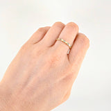 Anillo Corazón Destello 1.3g / T5 3/4 Oro Amarillo 18K