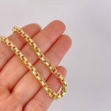 Cadena Veneciana Cuadrada 17.15g / 60cm / 4.5mm Oro Amarillo 18K