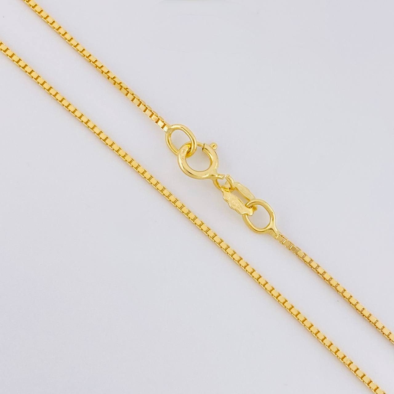 Cadena Veneciana 3.2g / 60cm / 0.8mm Oro Amarillo 18K
