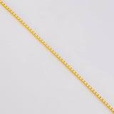 Cadena Veneciana 3.2g / 60cm / 0.8mm Oro Amarillo 18K