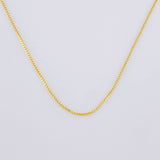 Cadena Veneciana 1.3g / 50cm / 0.6mm Oro Amarillo 18K
