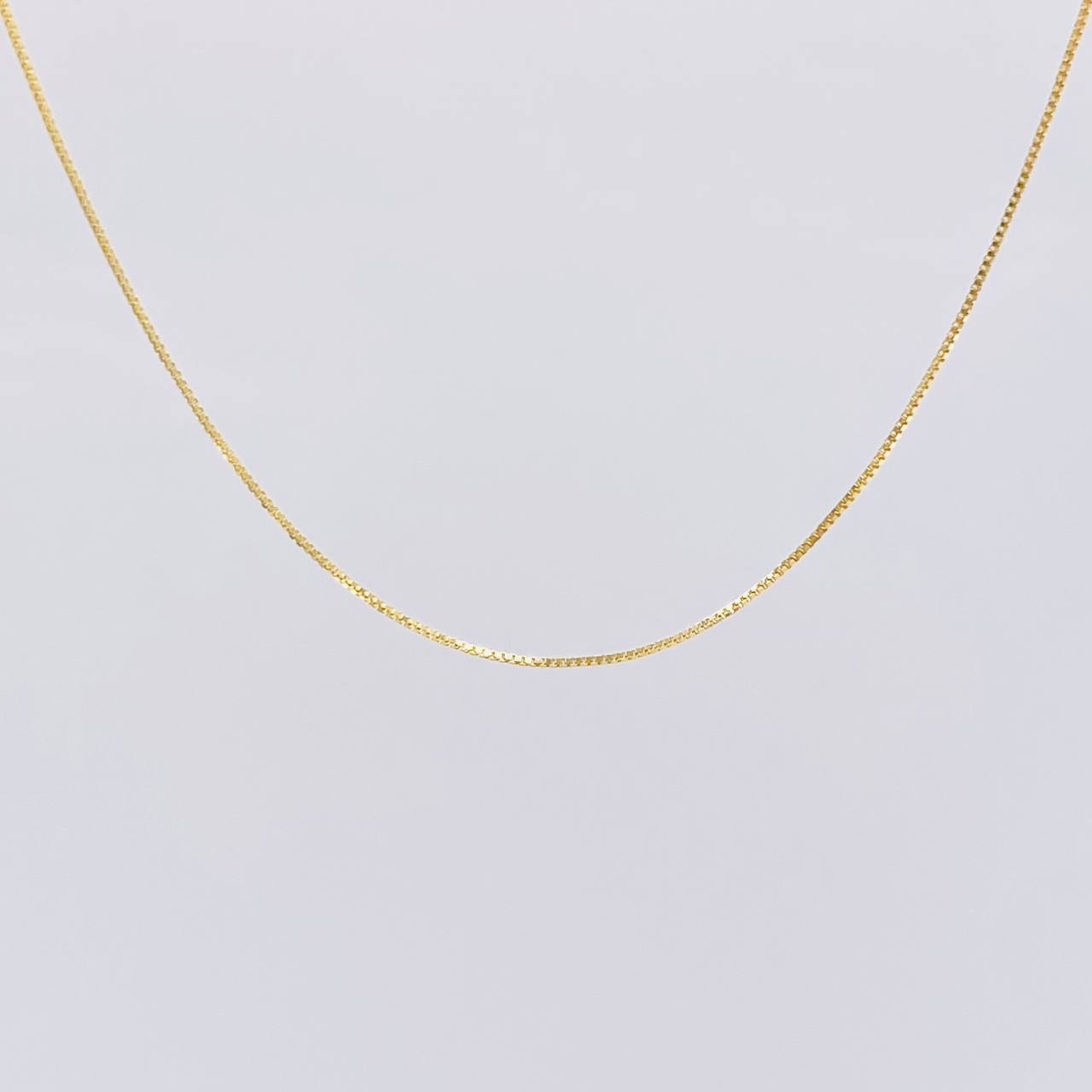 Cadena Veneciana 1.3g / 50cm / 0.6mm Oro Amarillo 18K