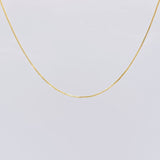 Cadena Veneciana 1.4g / 50cm / 0.6mm Oro Amarillo 18K