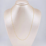 Cadena Veneciana 1.3g / 50cm / 0.6mm Oro Amarillo 18K